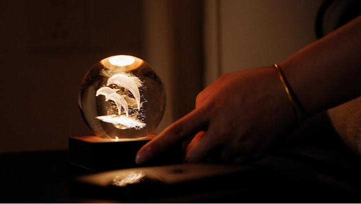 Immagine prodotto Gingko Luce d'atmosfera LED ambra delfino