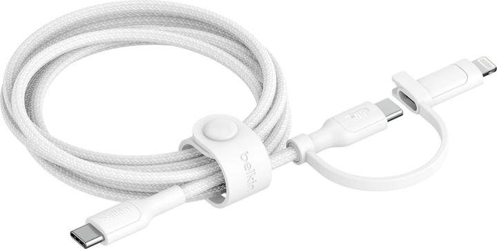 Actual product image Belkin 2-in-1 cable (1.50 m, USB 2.0, 60 W)