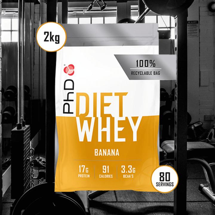 Image du produit PhD Nutrition Diet Whey (Banane, 1 pcs, 2000 g)