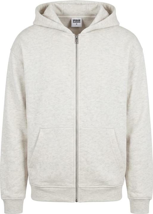 Image du produit Urban Classics Fluffy Zip Hoody lightgrey 3XL (3XL)