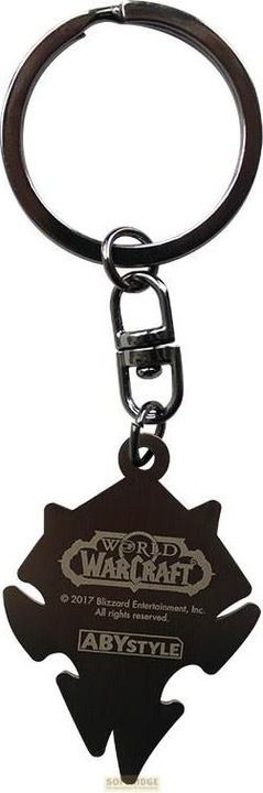 Actual product image ABYstyle WORLD OF WARCRAFT Keychain - Horde