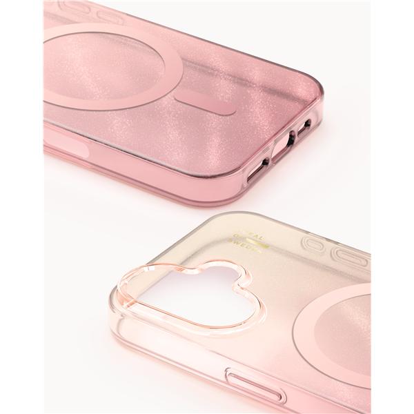 Actual product image iDeal Of Sweden MagSafe Clear Hard-Cover Rose Blush (Apple iPhone 17)