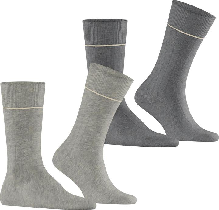Produktbild Esprit Accent Rib 2-Pack Baumwollsocken (2er Pack, 43 - 46)