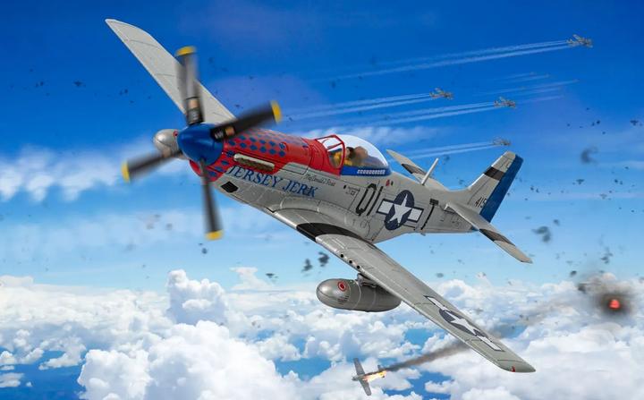 Produktbild Corgi North American P-51D Mustang 44-15152/QI-T Jersey Jerk