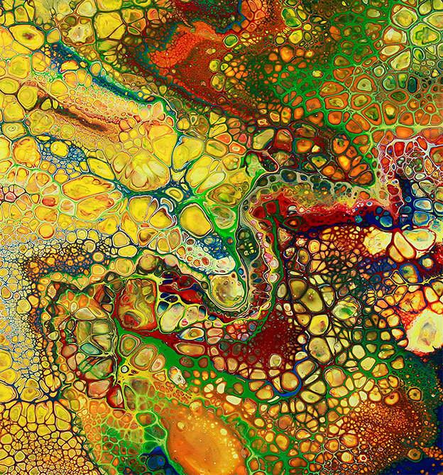 Produktbild Acrylic Pouring. Der neue Acrylmal-Trend: BILDER giessen! (Deutsch, Martin Thomas, Sylvia Homberg, 2018)