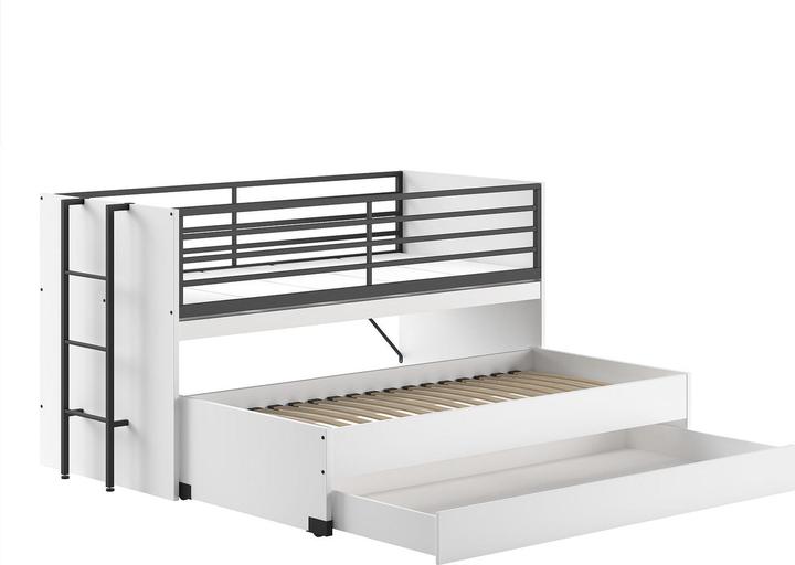 Image du produit Vipack Lit superposé Sam avec beaucoup de fonctions (90 x 190 cm, 90 x 200 cm)