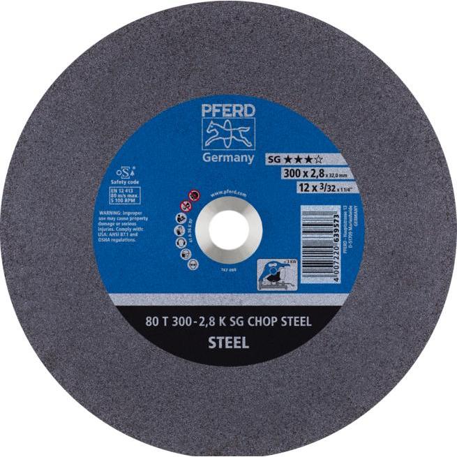 Pferd, Sägeblatt, Trennscheibe CHOPSAW 80 T 300-2.8 A 36 K SG-CHOP/32.0 VPE: 20