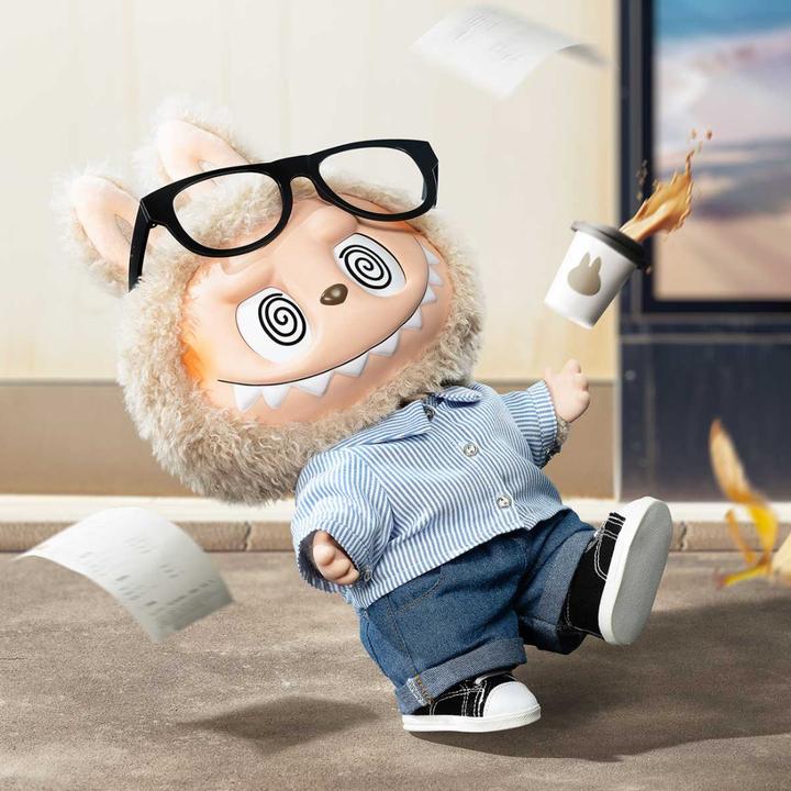 Produktbild Pop Mart Labubu The Monsters "Flip with me" Vinyl Plush Doll (37 cm)