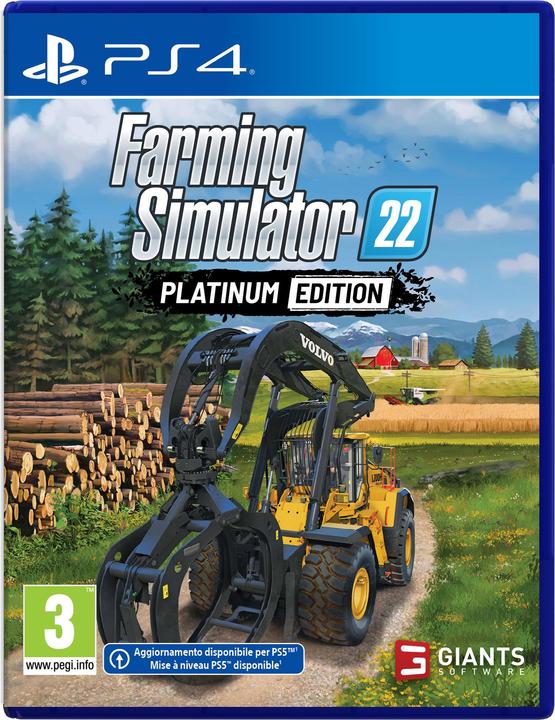 Immagine prodotto Giants Software Farming Simulator 22 - Edizione Platinum (PS4, IT)