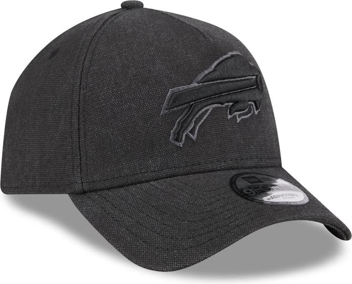 Produktbild New Era A-Frame Trucker Leinen Cap - Buffalo Bills schwarz