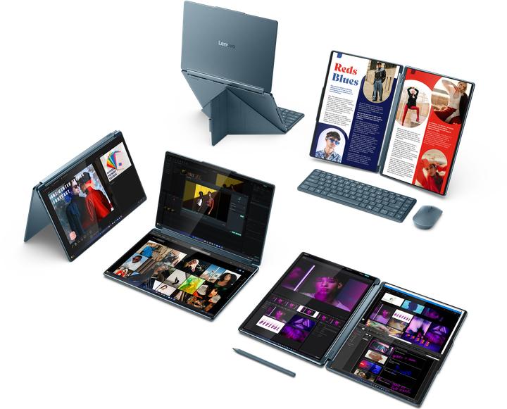 Produktbild Lenovo Yoga Book 9 (14", Intel Core Ultra 9 285H, 32 GB, 1000 GB, CH)