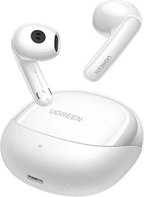 Immagine prodotto Ugreen HiTune H6 Pro Hybrid in-ear headphones with noise cancellation WS203 (white) (6 h, Senza fili)