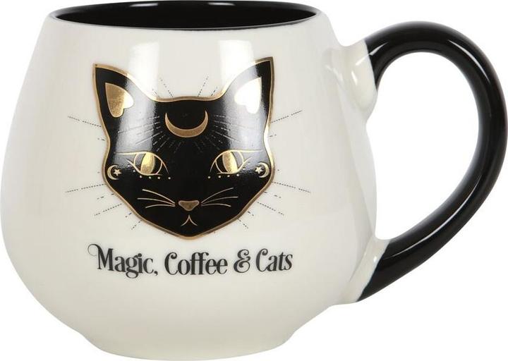 Produktbild Magic, Coffee & Cats Rounded Mug (500 ml, 1x)