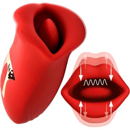 Produktbild Lickgasm Kiss and Tell - Silicone Kissing and Vibrating Clitoral Stimulator