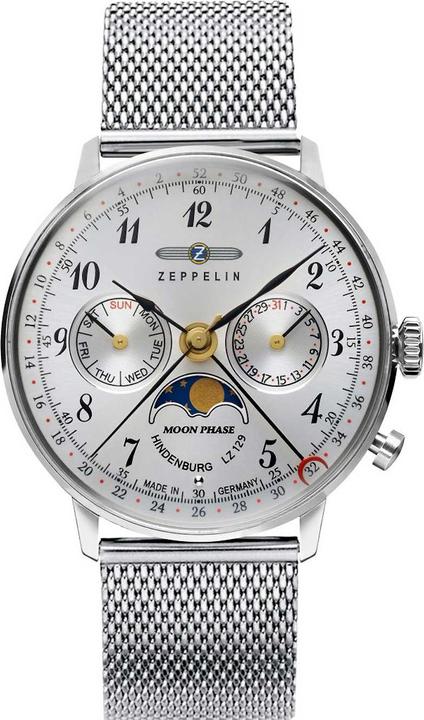 Produktbild Zeppelin LZ129 Hindenburg Mondphase Lady (Analoguhr, 36 mm)