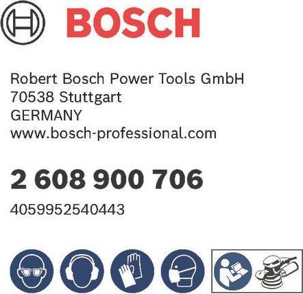 Produktbild Bosch Professional Zubehör EXPERT M480 Schleifnetz für Exzenterschleifer, 150 mm, G 400, 50 Stück (400)