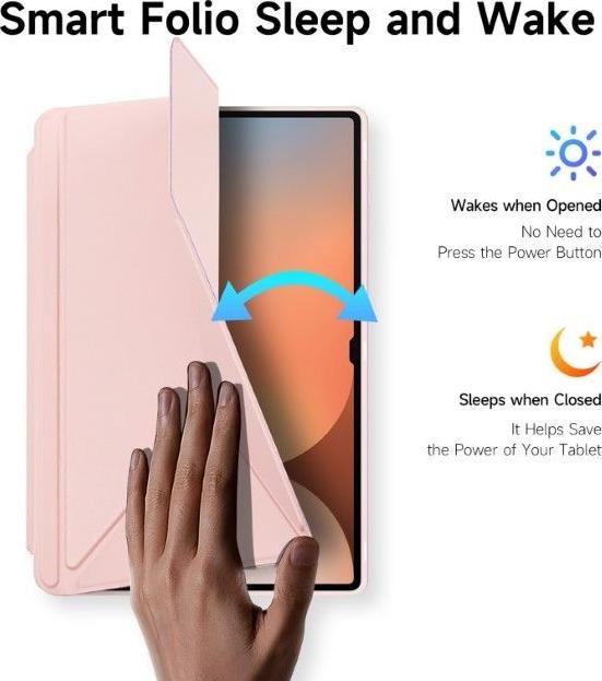 Actual product image Dux Ducis Magi Series Bookcover Cover (Galaxy Tab S8 Ultra, Galaxy Tab S10 Ultra, Galaxy Tab S9 Ultra)