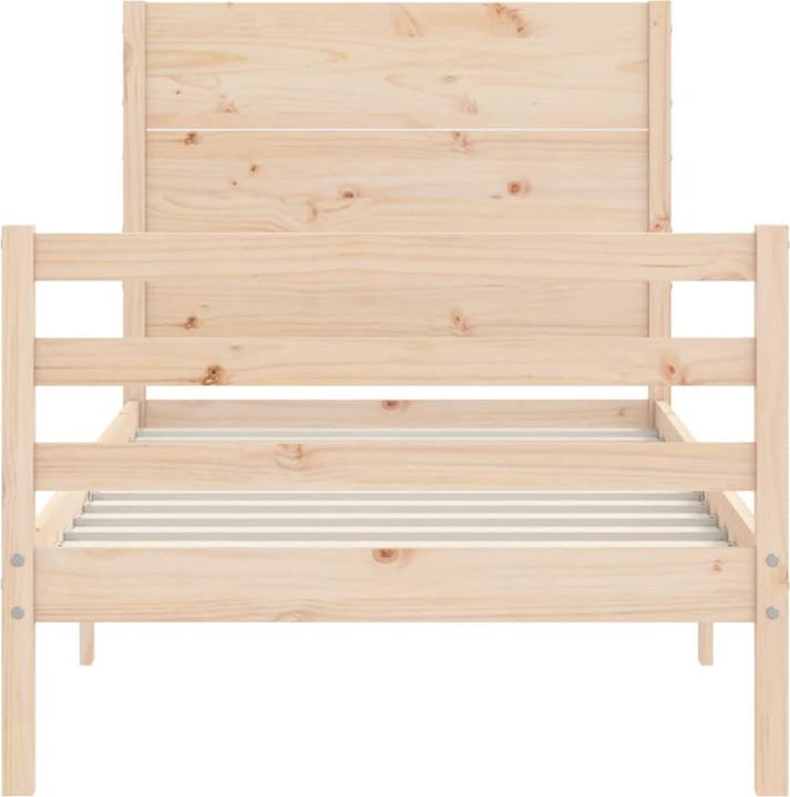 Produktbild vidaXL Bettgestell (75 x 190 cm)