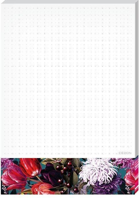 Produktbild Cedon Notizblock A5 BLUMENBOUQUET (Speziallineatur)
