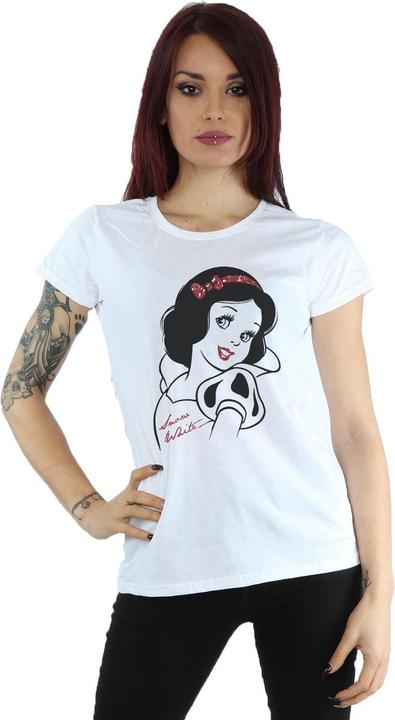 Immagine prodotto Disney Princess Snow White Glitter Maglietta Donna (XL)
