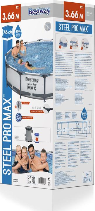 Produktbild Bestway Steel Pro Max (Ø 366 x 76 cm)