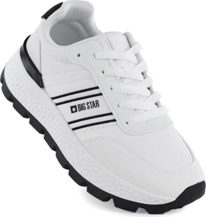 Image du produit Big Star Women's white platform sneakers TT274882 (37)
