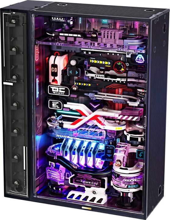 Rokr De Future City knikkerbaan - 3D bouwpakket (plastic)