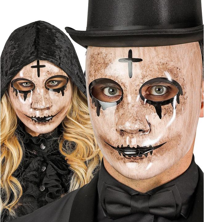 Actual product image Widmann Commedia Dell'Arte mask phantom mask