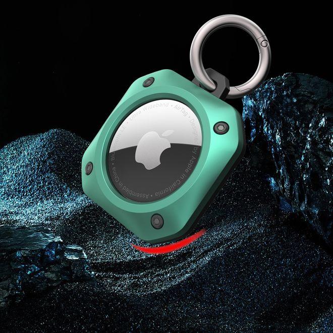 Image du produit MU Style Étui de protection robuste en TPU AirTag avec porte-clés