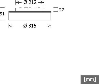 Actual product image LTS LED luminaire (1060 lm)