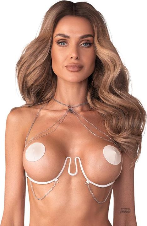Actual product image Obsessive Harness Bra Lustique (L, M, S)