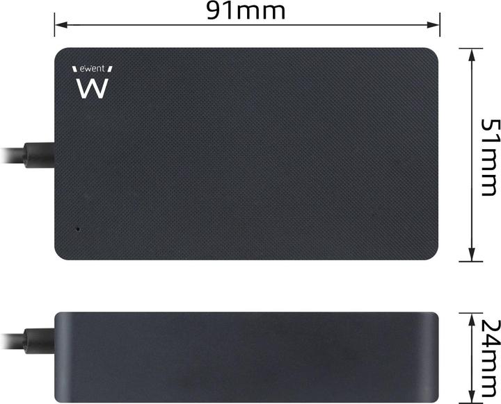 Produktbild Ewent EW3981 Netzteil & Spannungsumwandler Indoor 45 W Schwarz (45 W)