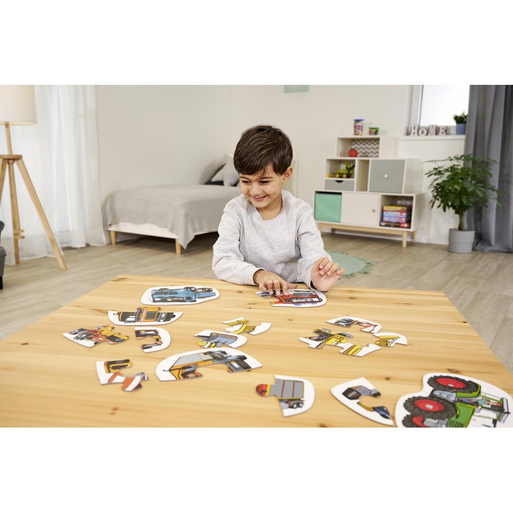 Thumbnail - Noris 6 erste Puzzles – Fahrzeuge (20 Teile)