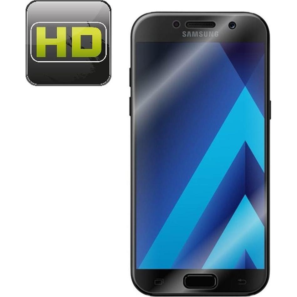 Protectorking 1x Premium Displayschutzfolie 3D KLAR (1 Stück, Samsung Galaxy A3), Smartphone Schutzfolie, Transparent
