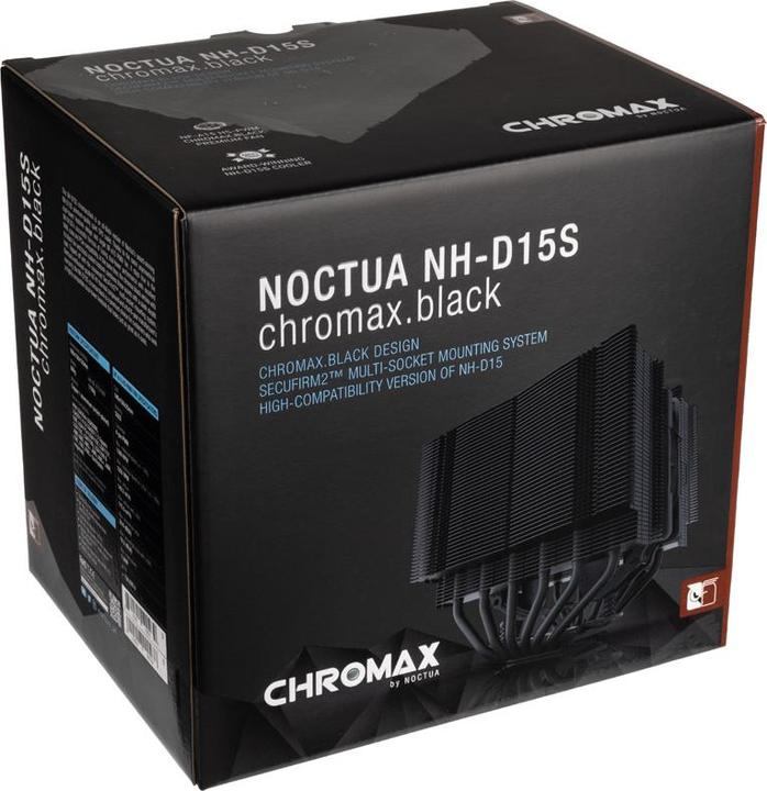 Actual product image Noctua NH-D15S chromax.black CPU cooler (160 mm)