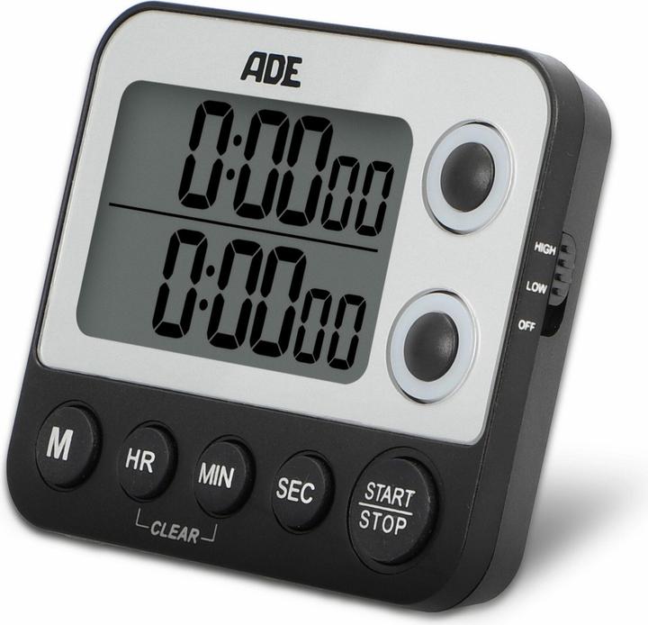 Actual product image ADE Kitchen Timer TD2100-1 Black