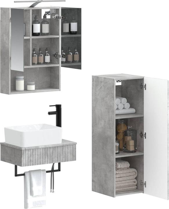Produktbild vidaXL Badezimmerschrank-Set