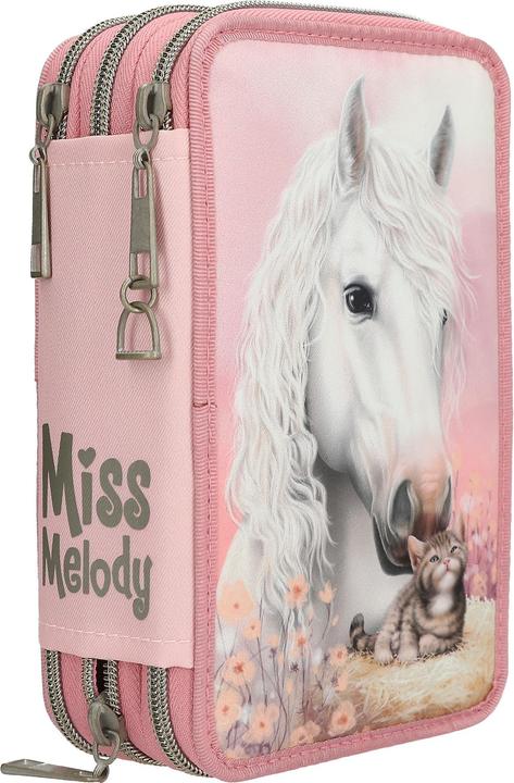 Produktbild Schmidt Spiele Miss Melody - Triple Pencil Case TRUE FRIENDS - Rose