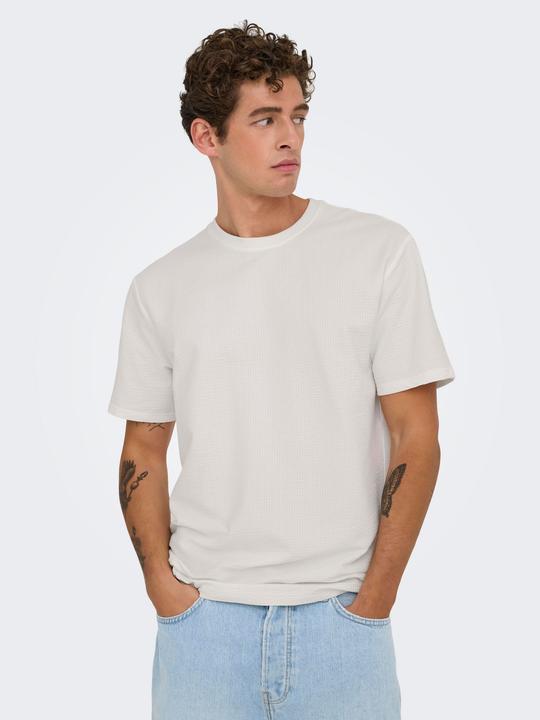 Immagine prodotto Only & Sons Onskian Life Reg Seersucker Ss Tee (XS)