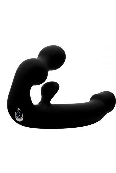 Productafbeelding XR Brands Tri-Volver Oplaadbare Strapless Strap On