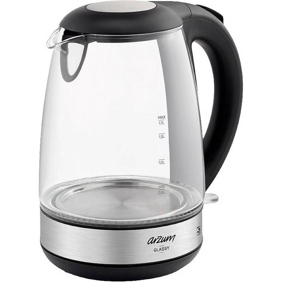 Arzum Wasserkocher, Wasserkocher, Schwarz