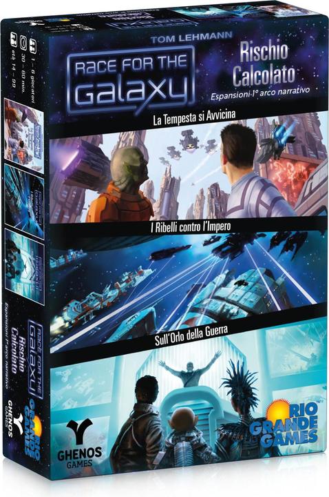 Actual product image Ghenos Games Race For The Galaxy - Calculated Risk