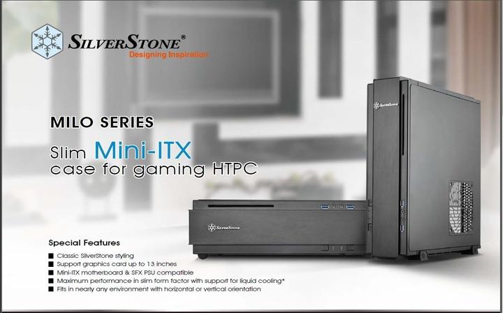 Produktbild Silverstone Ml07 (Mini-DTX, Mini-ITX)
