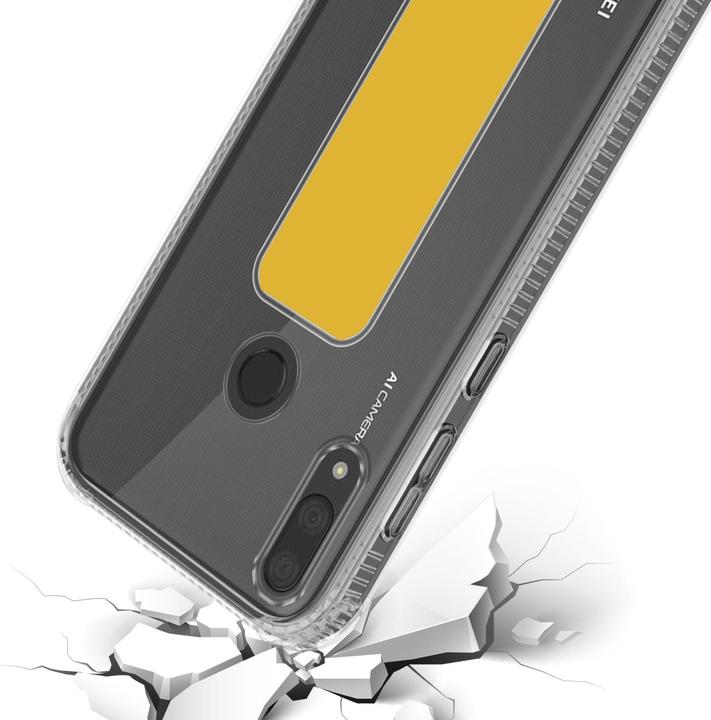 Actual product image Cadorabo Case for Huawei Y7 2019 / Y7 PRIME 2019 in TPU with holder LM167 Style (Huawei Y7 (2019), Huawei Y7 Prime (2019))