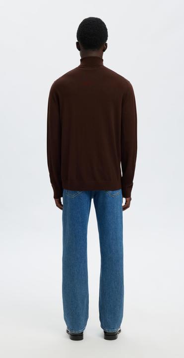 Image du produit Selected Slhtray Ls Knit Merino Roll Neck Noos (L)