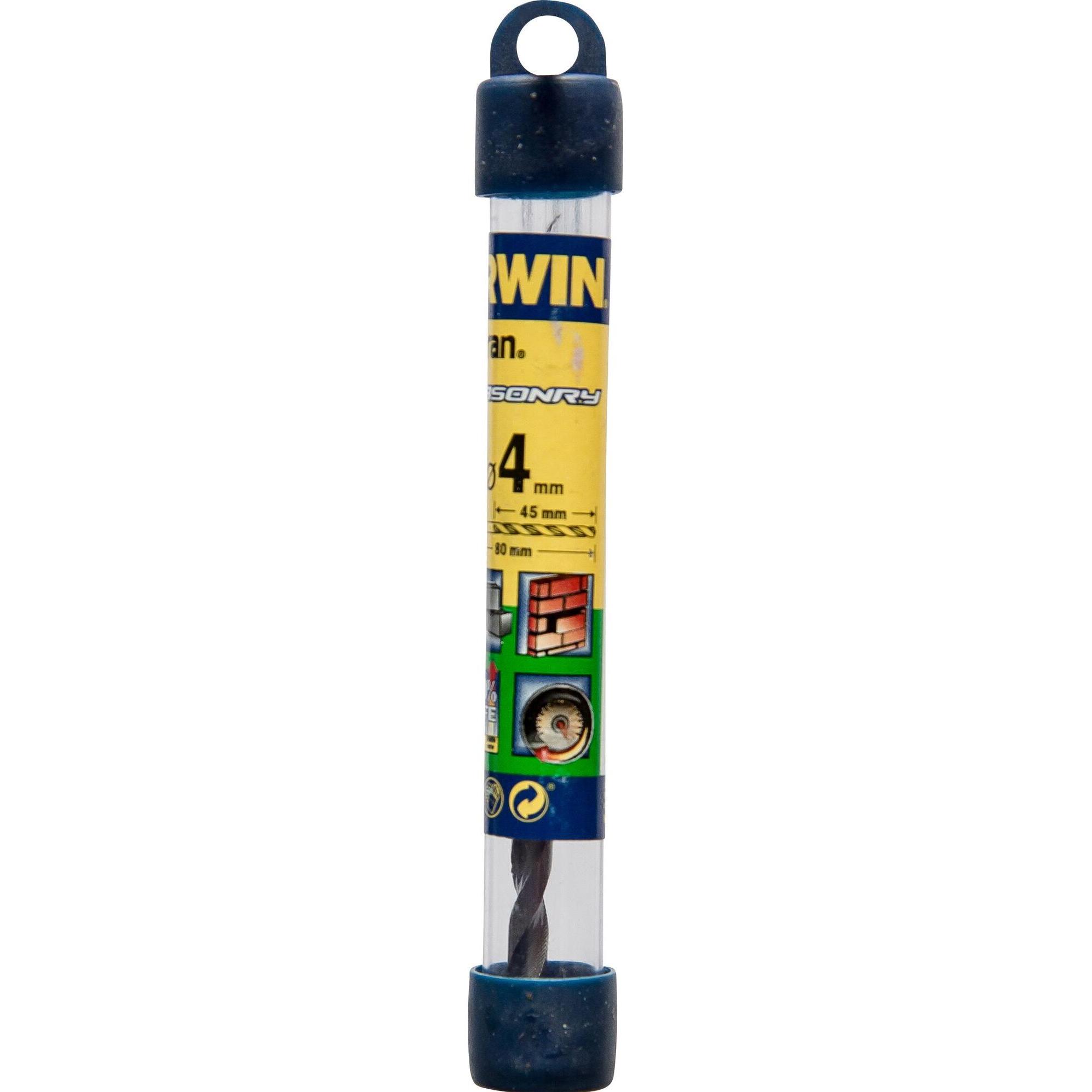 Stanley, Bohrereinsatz, Murbor Masonry Ø4,0mArbeitslänge 45mmGesamtlänge 80mm (80 Millimeter)