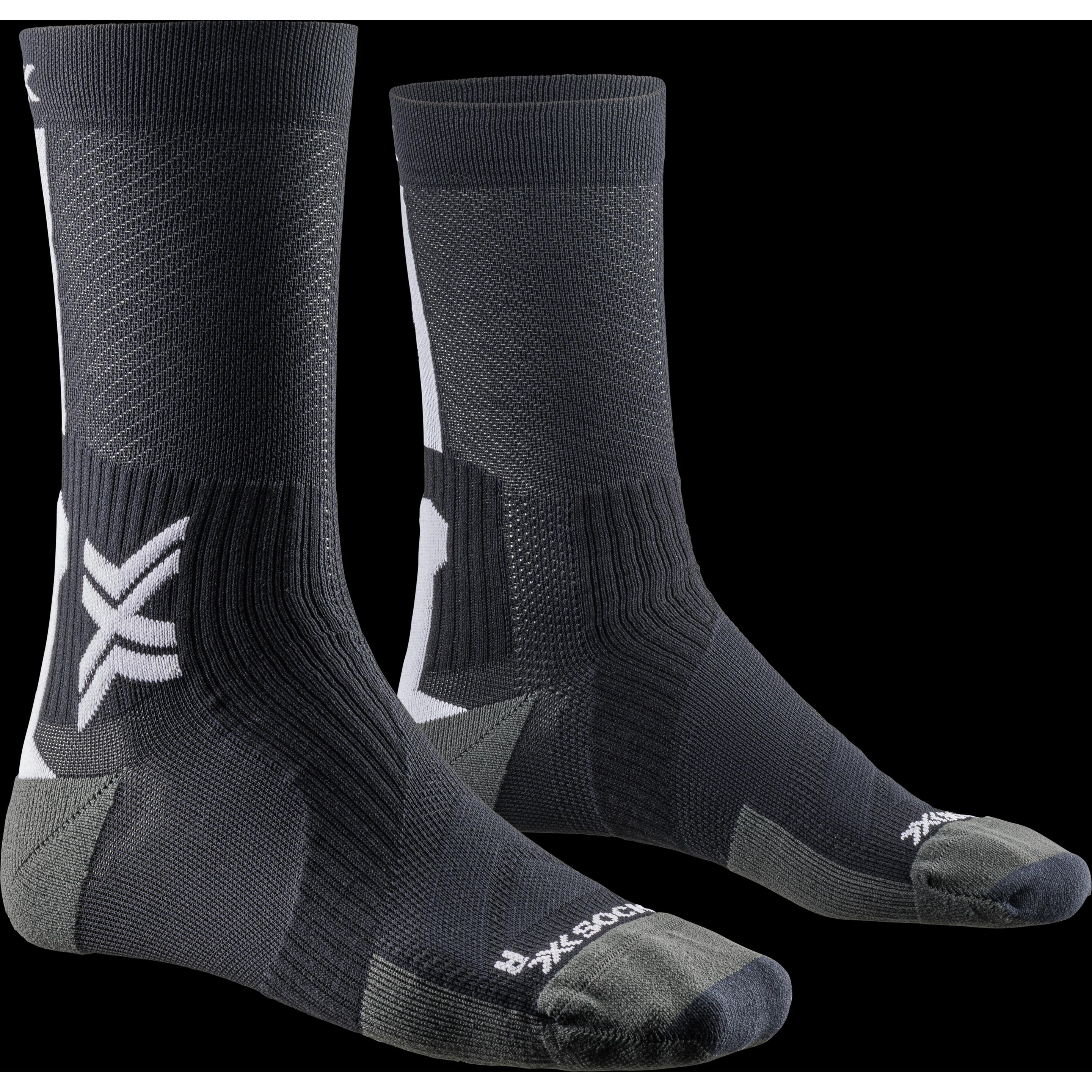 X-Socks, Herren, Sportsocken, Bike Perform Crew (42 - 44), Grau