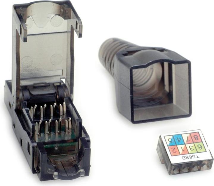 Produktbild Value feldkonfekt. RJ45-St. Kat.6A UTP (UTP, CAT6a)