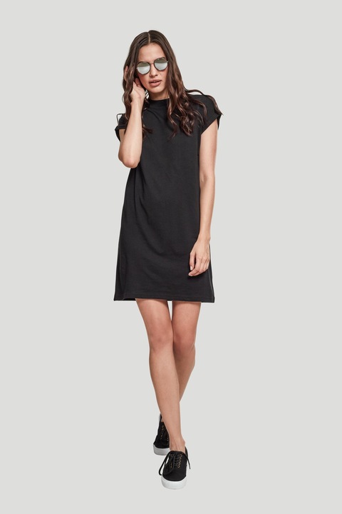 Actual product image Urban Classics Ladies Turtle Extended Shoulder Dress (XS)