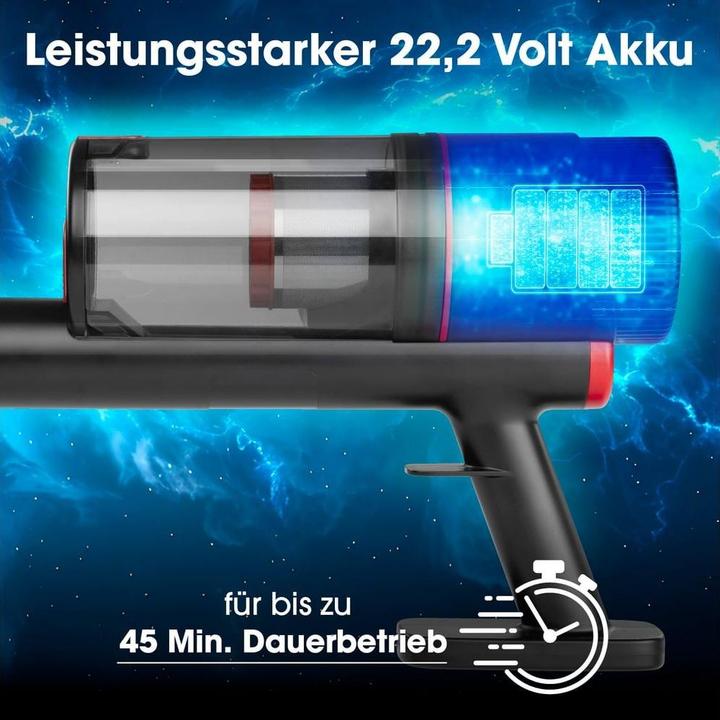 Actual product image CleanMaxx Akku-Hand- und Stielsauger 600 W